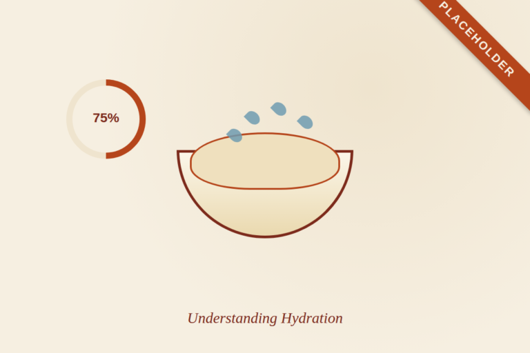 Placeholder illustration for the hydration article - to be replaced with a real photo