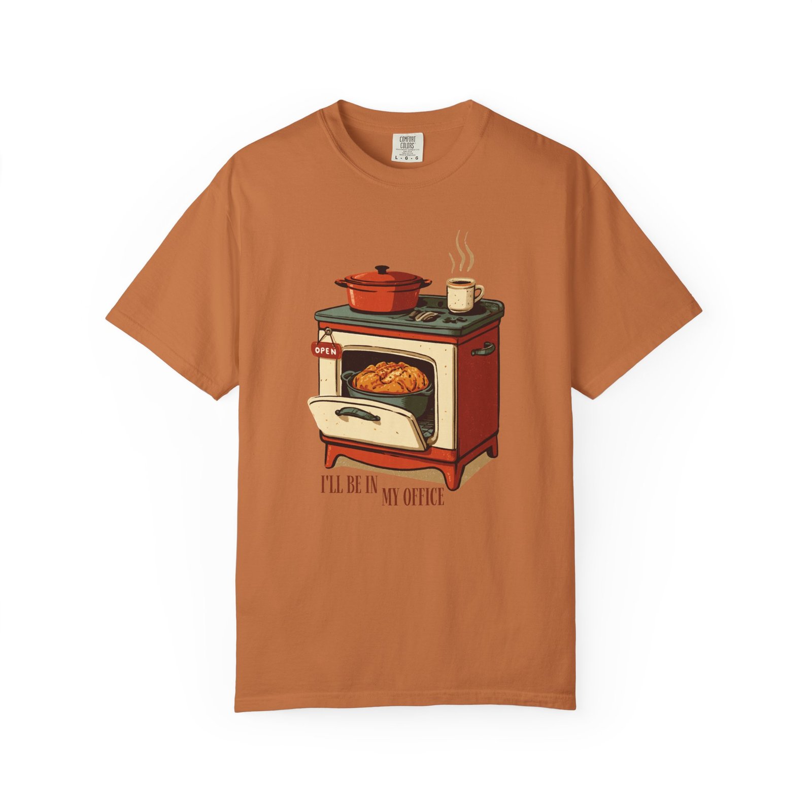 I'll Be In My Office Baking Shirt, Funny Baker Tee, Vintage Oven Kitchen Shirt, Gift for Baker Mom, Bread Baking Sweatshirt - Image 8
