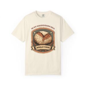 In My Sourdough Era Shirt, Vintage World Tour Bread Tee, Retro Concert Style Sourdough Shirt, Baker Gift, Feed Stretch Fold Proof Bake
