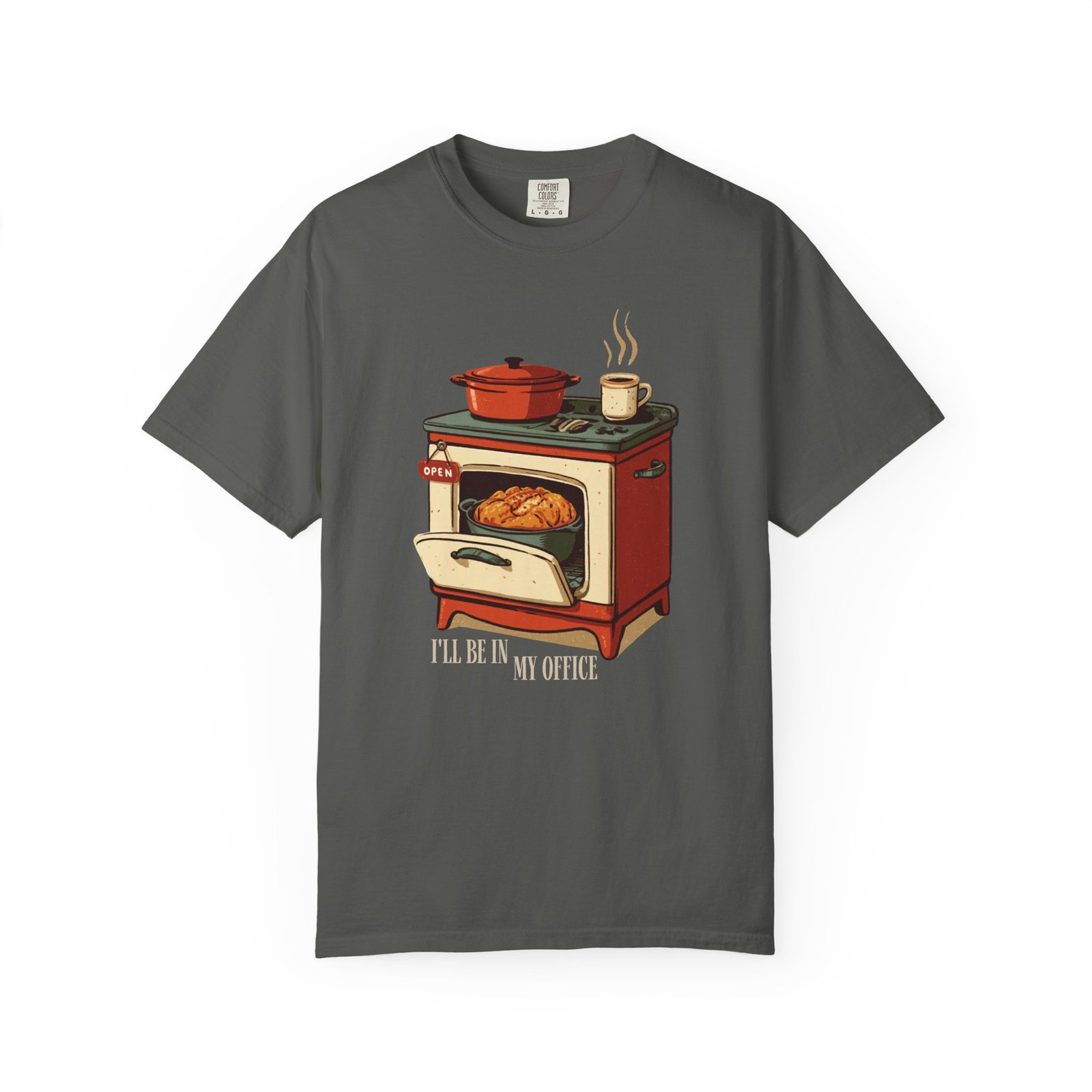 I'll Be In My Office Baking Shirt, Funny Baker Tee, Vintage Oven Kitchen Shirt, Gift for Baker Mom, Bread Baking Sweatshirt - Image 9