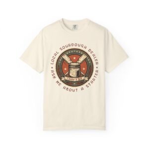 Local Sourdough Dealer Shirt, Funny Sourdough Starter Badge Tee, Bread Baker Gift, I Know A Guy Sourdough Shirt, Baking T-Shirt