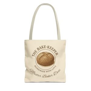 Personalized Tote — "The Bake-Keeper" Homemade Bread Tote Bag