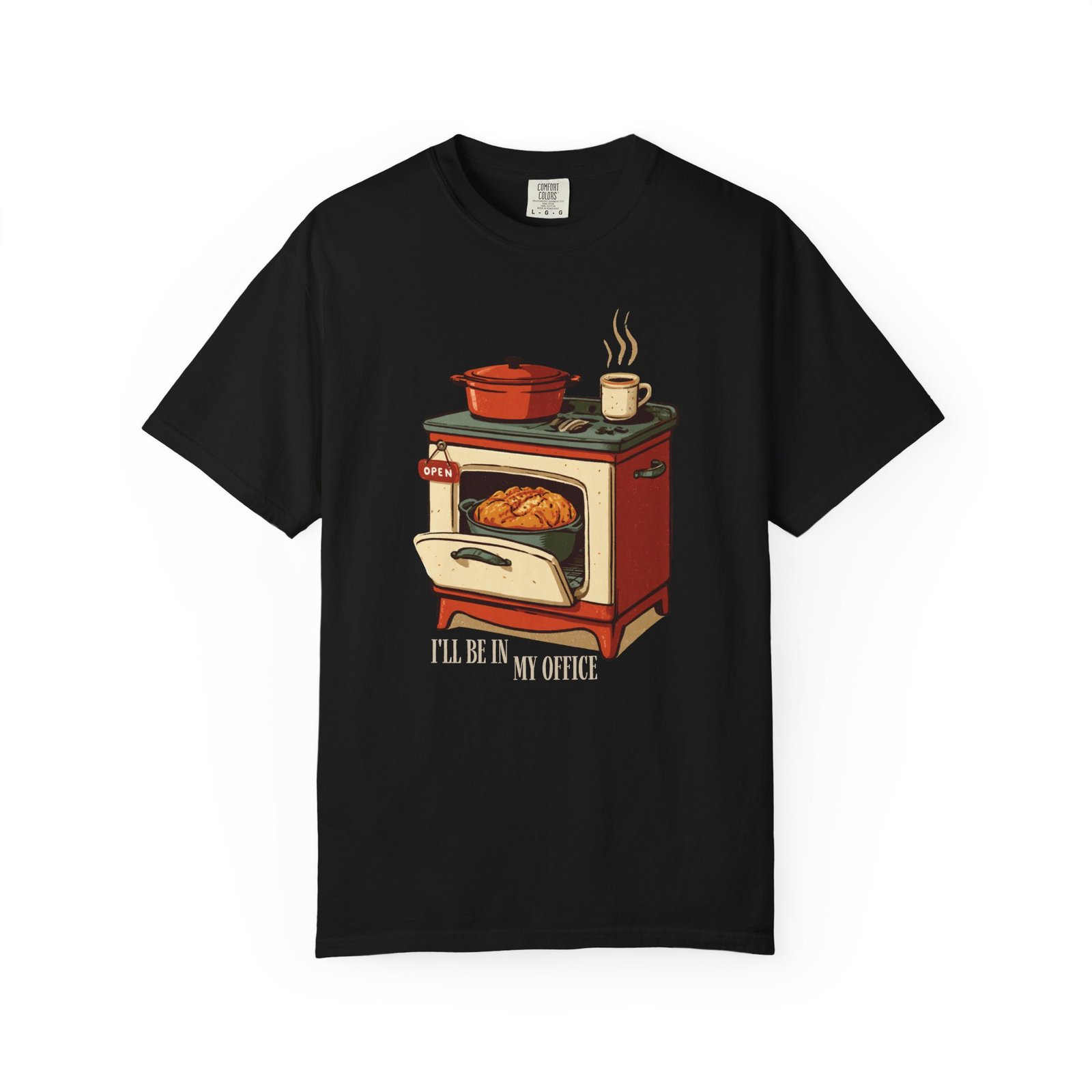 I'll Be In My Office Baking Shirt, Funny Baker Tee, Vintage Oven Kitchen Shirt, Gift for Baker Mom, Bread Baking Sweatshirt - Image 11
