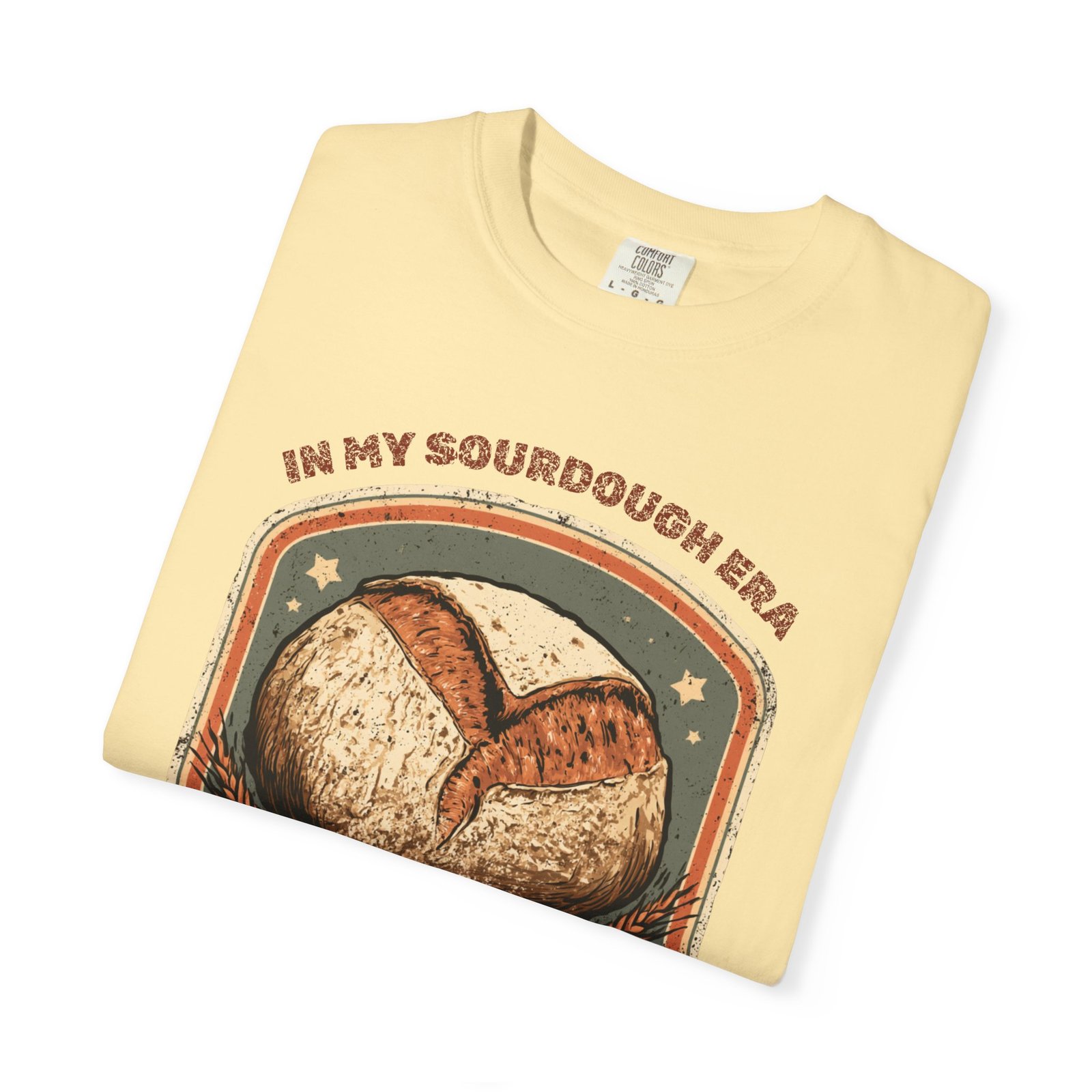 In My Sourdough Era Shirt, Vintage World Tour Bread Tee, Retro Concert Style Sourdough Shirt, Baker Gift, Feed Stretch Fold Proof Bake - Image 6
