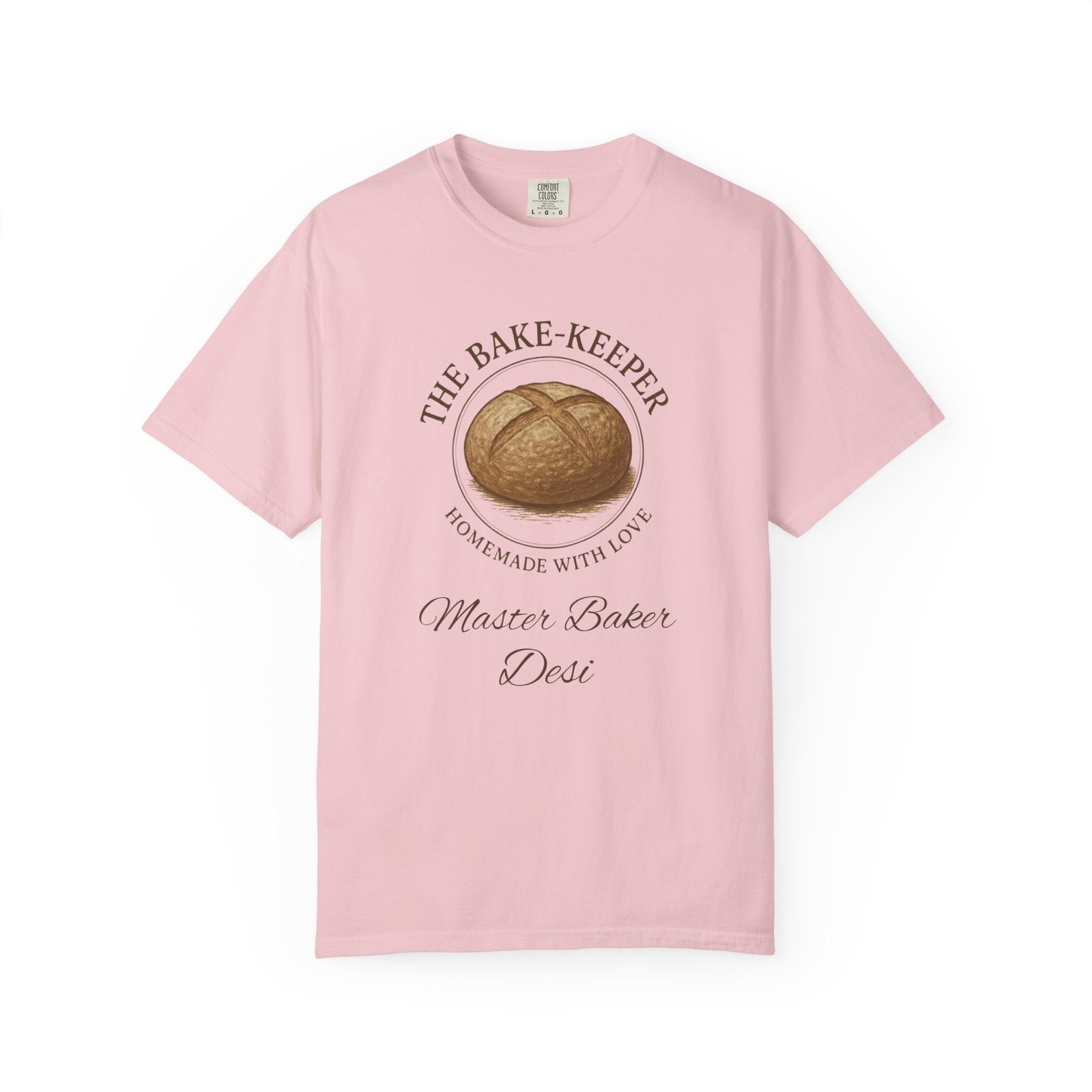 The Bake-Keeper Personalized T-Shirt — ‘Homemade With Love’ Artisan Bread Baker Tee - Image 13