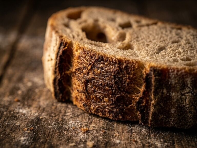 Thick, tough sourdough crust