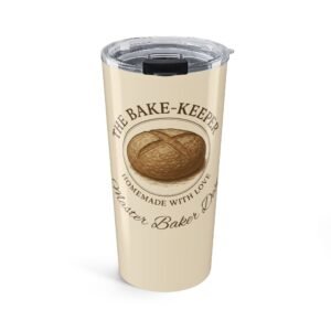 Personalized The Bake-Keeper 20oz Tumbler — Homemade with Love Baker Gift