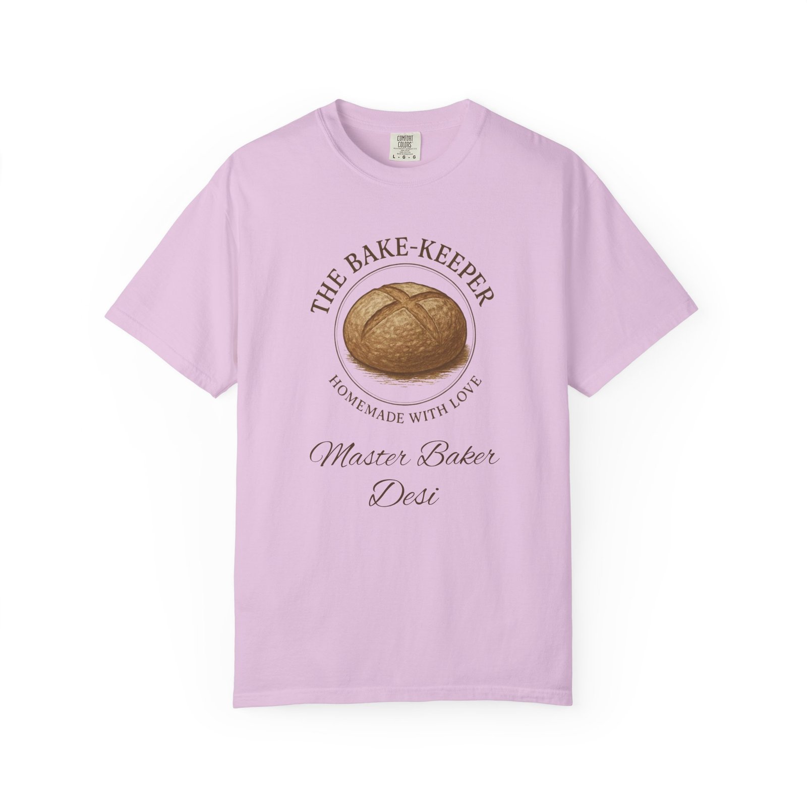 The Bake-Keeper Personalized T-Shirt — ‘Homemade With Love’ Artisan Bread Baker Tee - Image 12