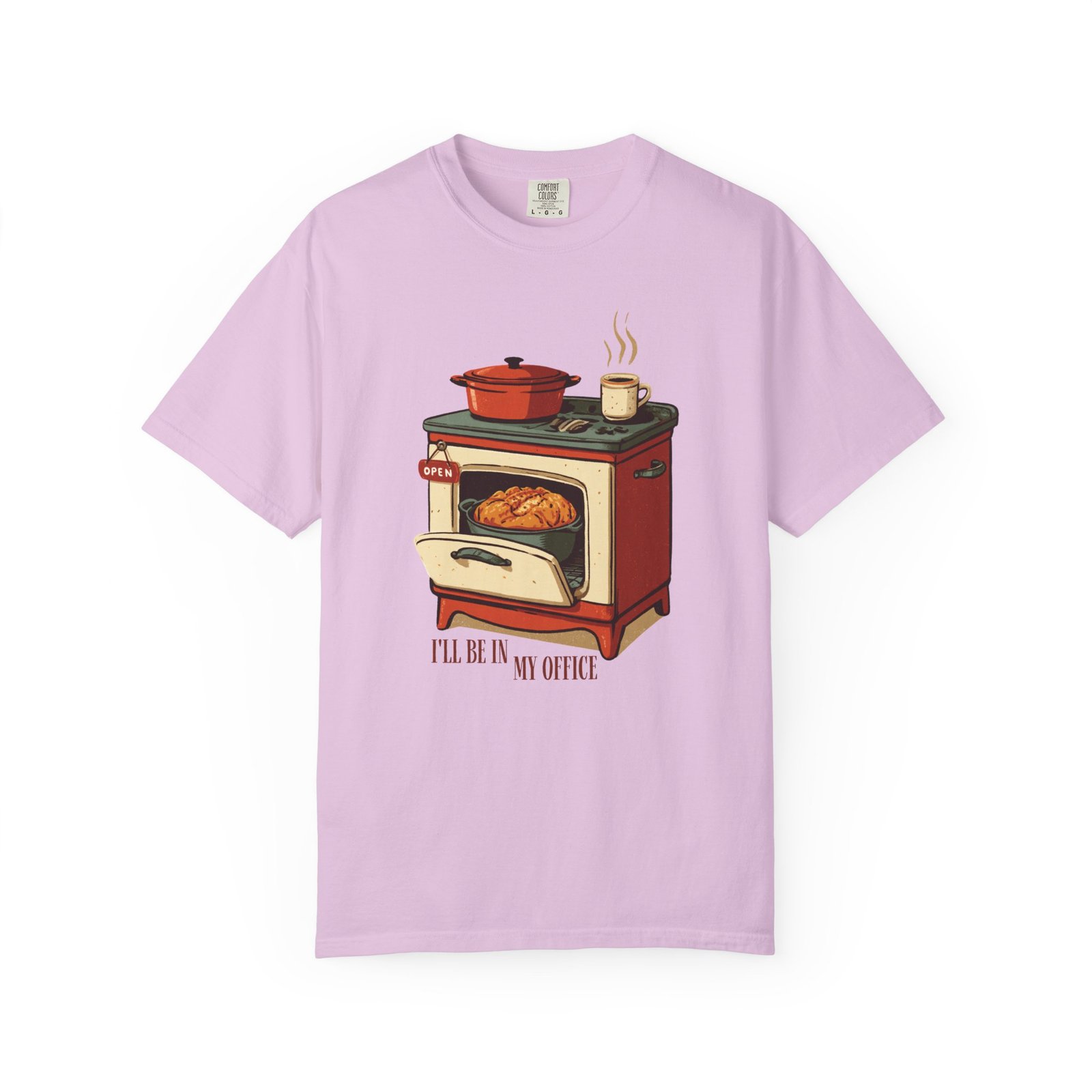 I'll Be In My Office Baking Shirt, Funny Baker Tee, Vintage Oven Kitchen Shirt, Gift for Baker Mom, Bread Baking Sweatshirt - Image 7