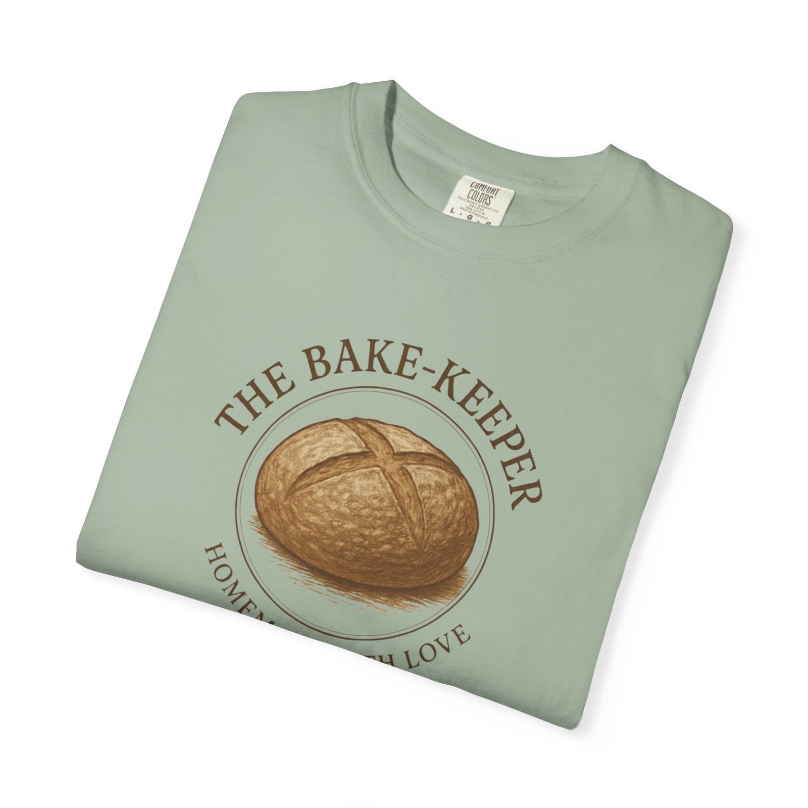 The Bake-Keeper Personalized T-Shirt — ‘Homemade With Love’ Artisan Bread Baker Tee - Image 10
