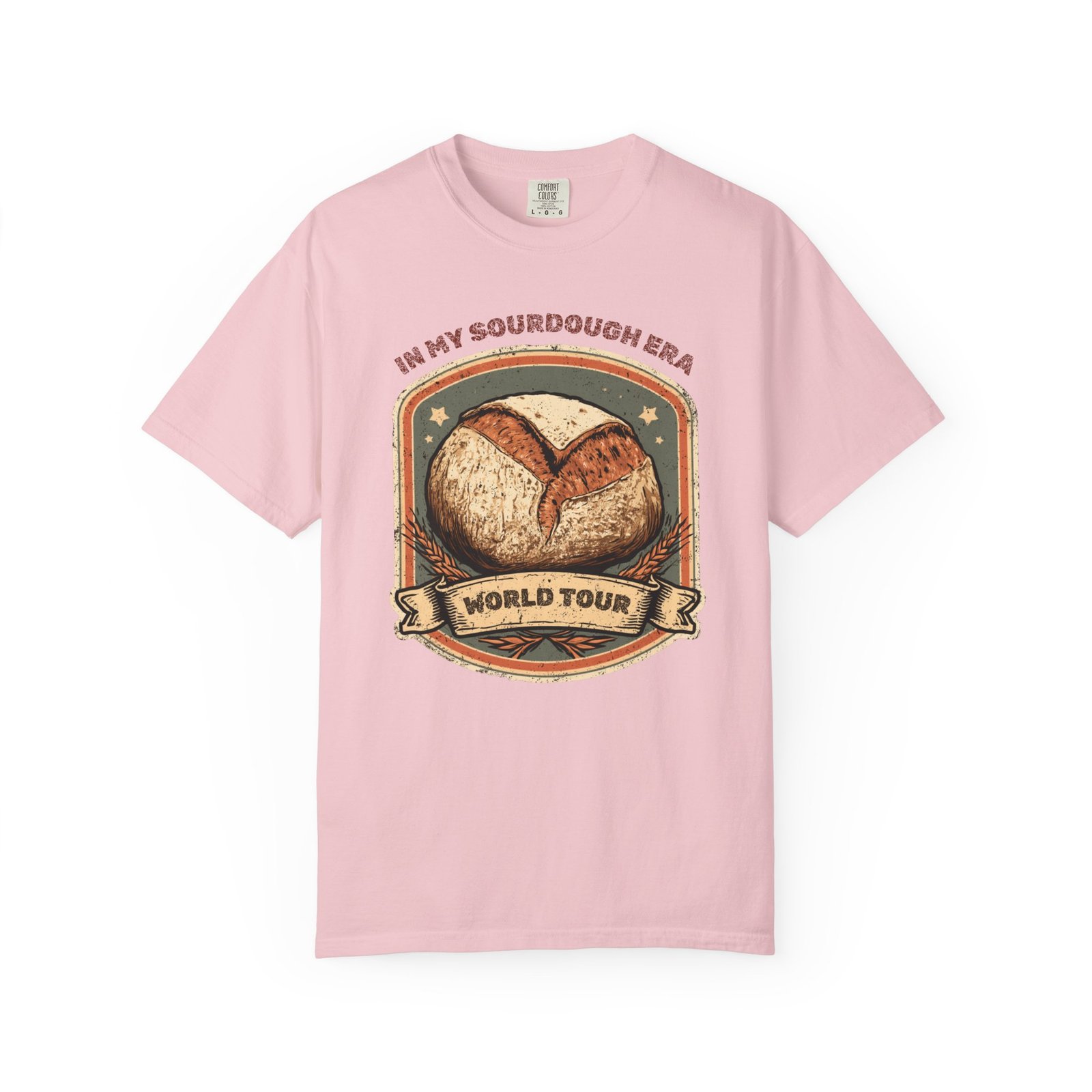 In My Sourdough Era Shirt, Vintage World Tour Bread Tee, Retro Concert Style Sourdough Shirt, Baker Gift, Feed Stretch Fold Proof Bake - Image 12