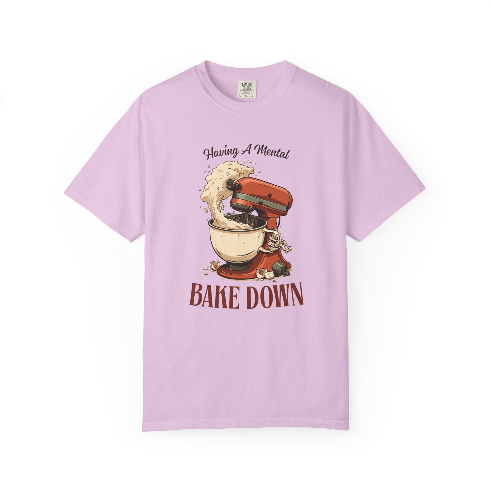 Having A Mental Bake Down Shirt, Funny Halloween Baking Tee, Skeleton Stand Mixer Shirt, Fall Baking Sweatshirt, Gift for Baker - Image 7