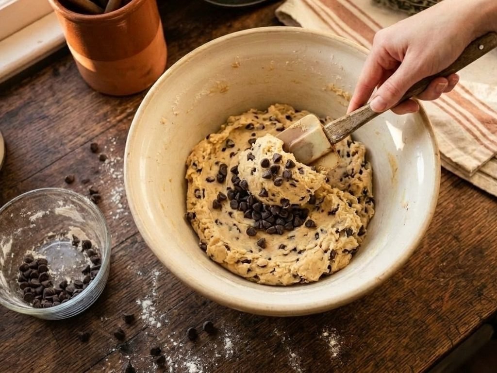 Fold in the chocolate chips (photo 1 of 3)