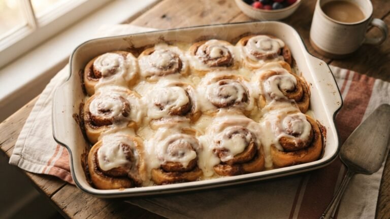 Classic Overnight Cinnamon Rolls