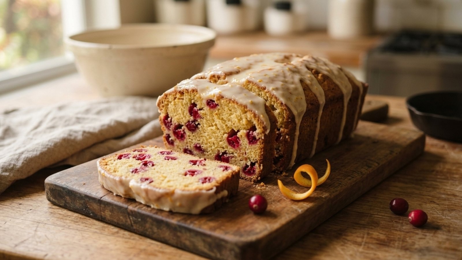 Cranberry Orange Bread