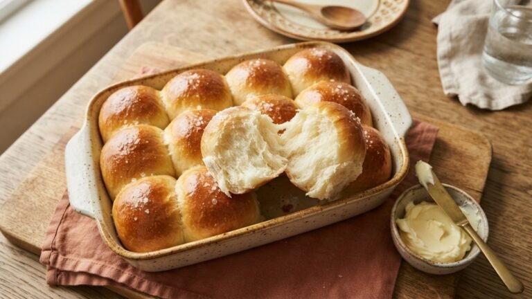 Japanese Milk Bread Dinner Rolls (Shokupan Rolls)