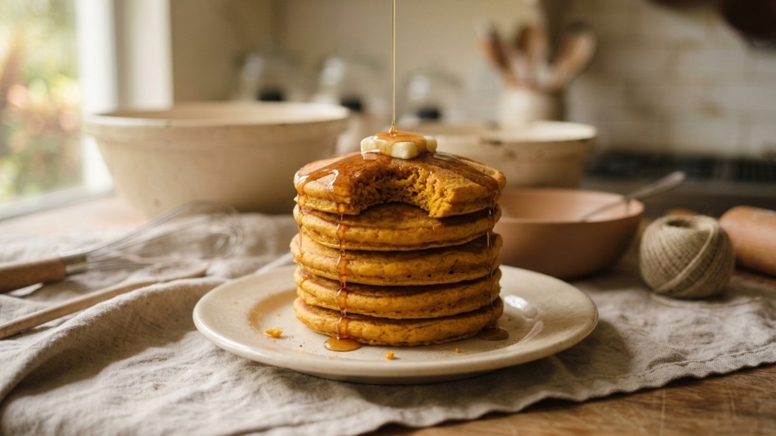 Pumpkin Spice Pancakes