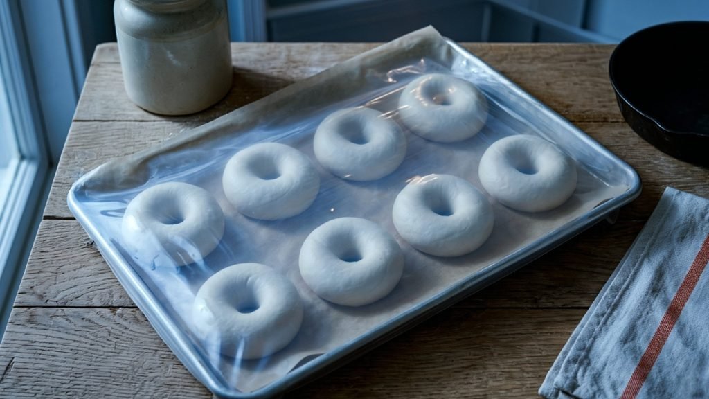 Sourdough Bagels