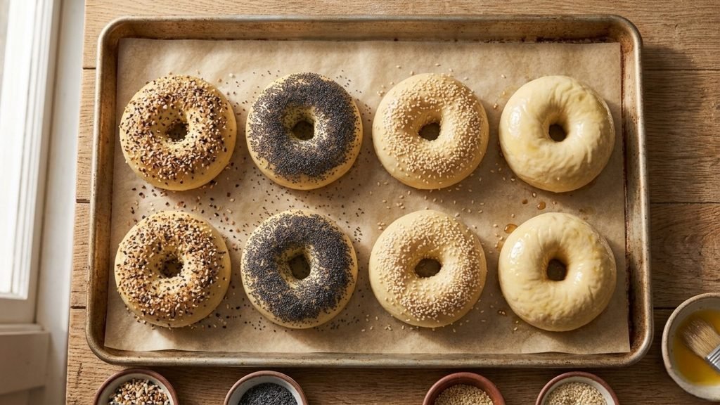 Sourdough Bagels