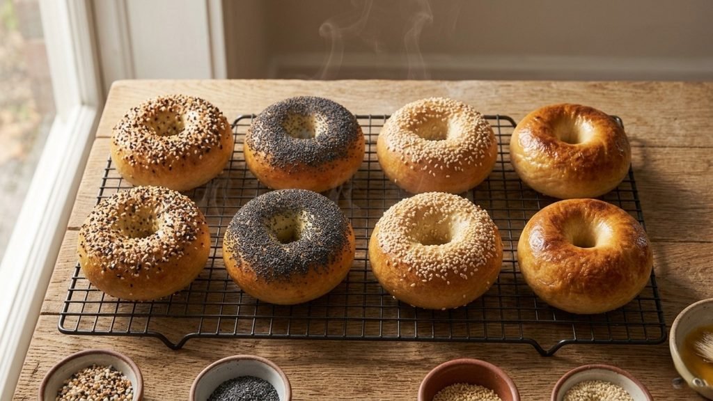 Sourdough Bagels