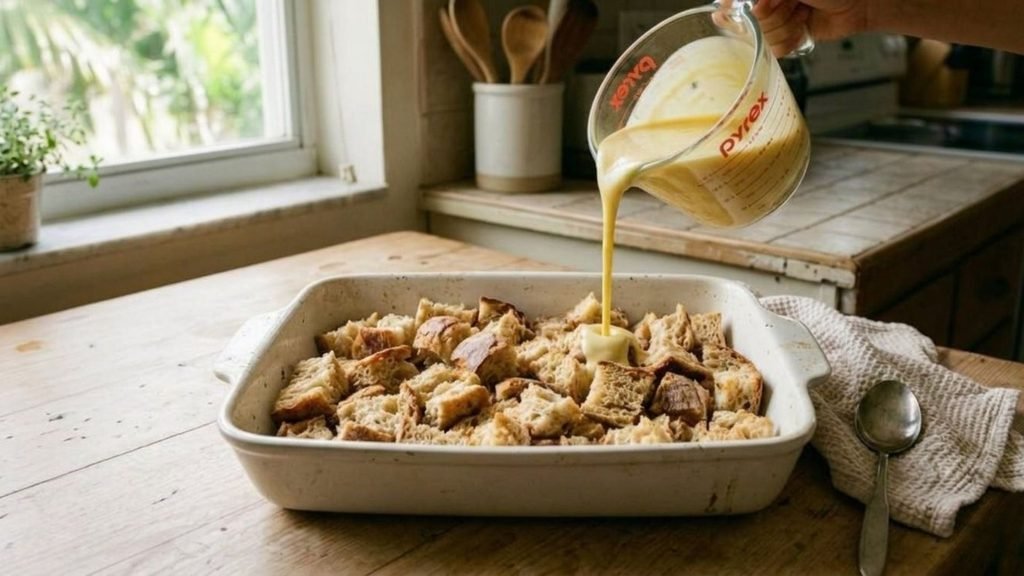 Sourdough Bread Pudding