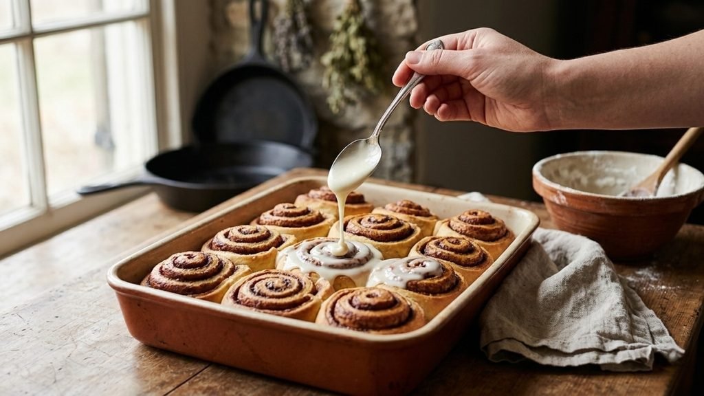 Sourdough Cinnamon Rolls