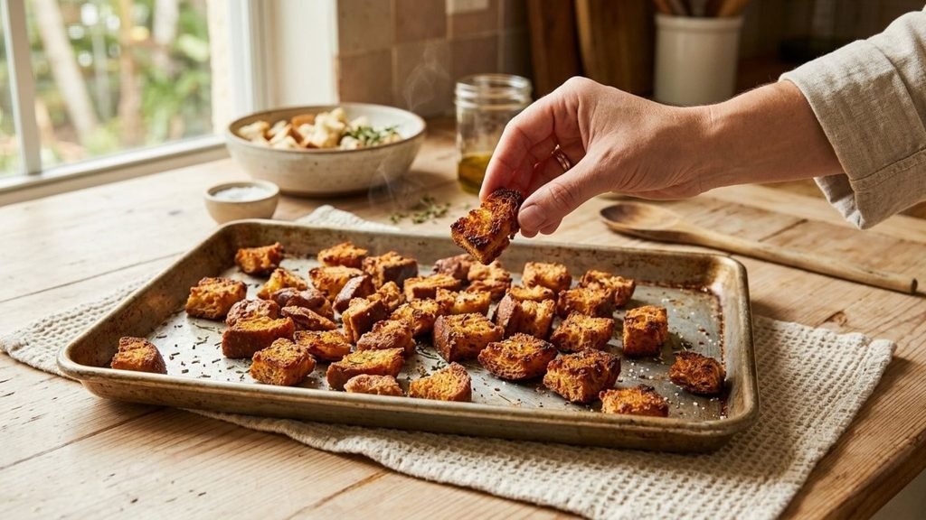 Sourdough Croutons