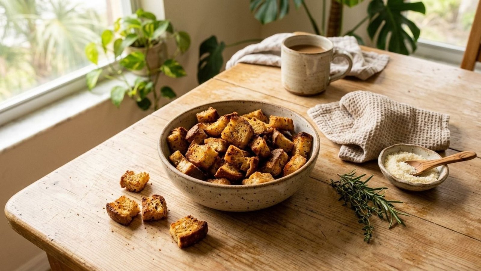Sourdough Croutons