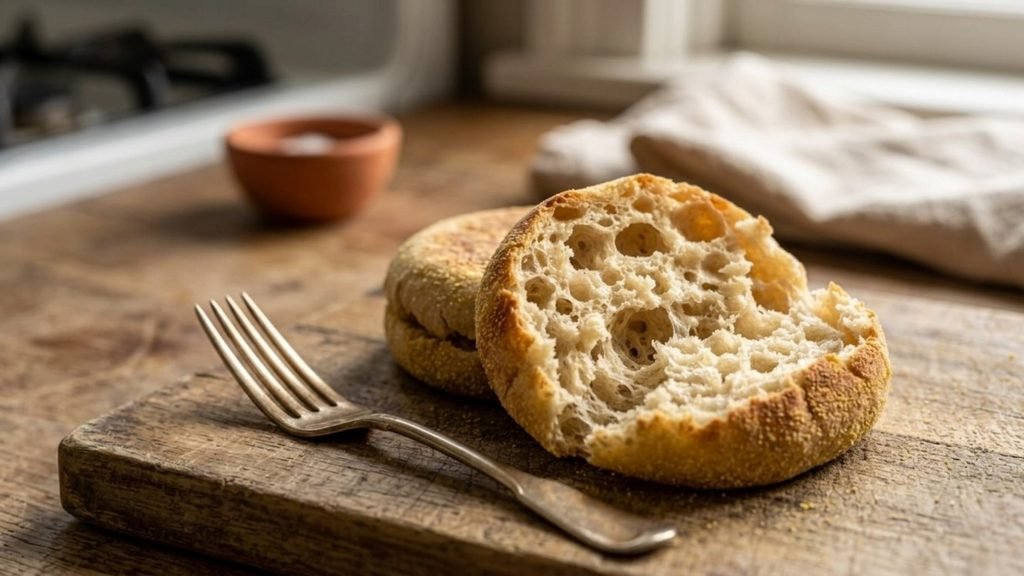 Sourdough English Muffins