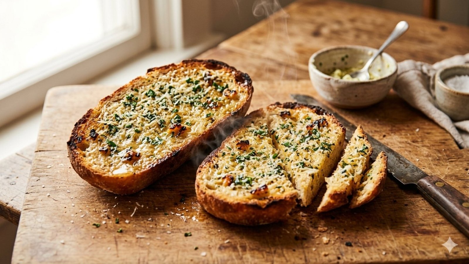 Sourdough Garlic Bread