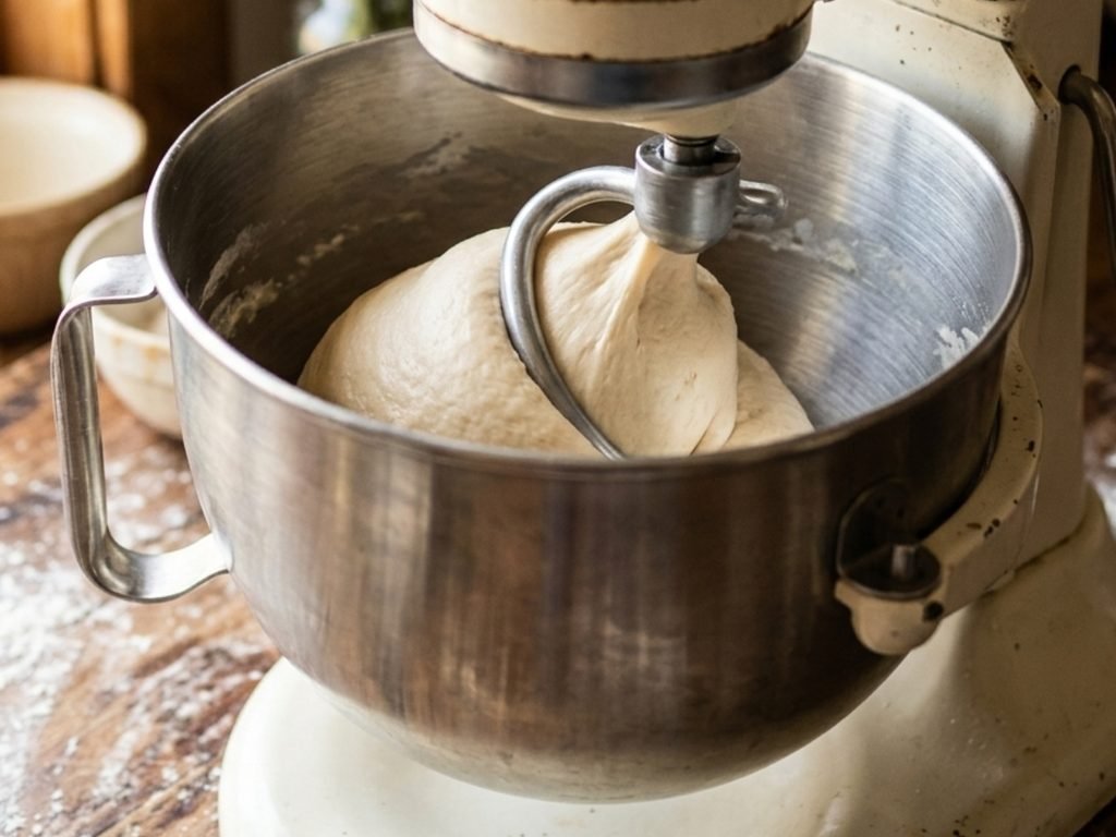 Mix the dough