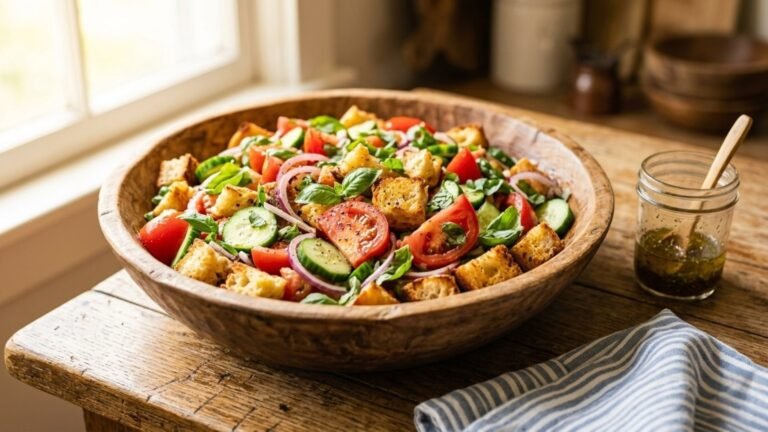 Sourdough Panzanella Salad