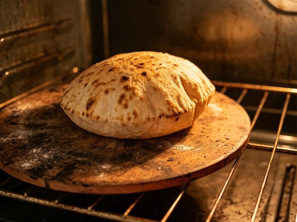Cook the pitas (photo 1 of 2)