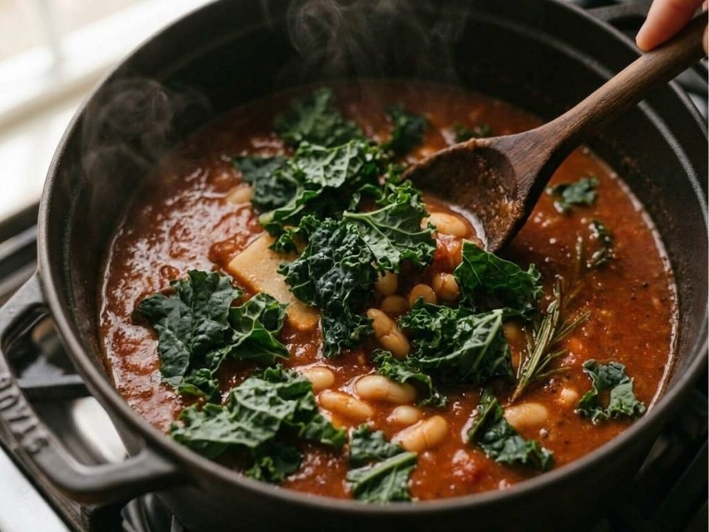Add the kale (photo 1 of 2)