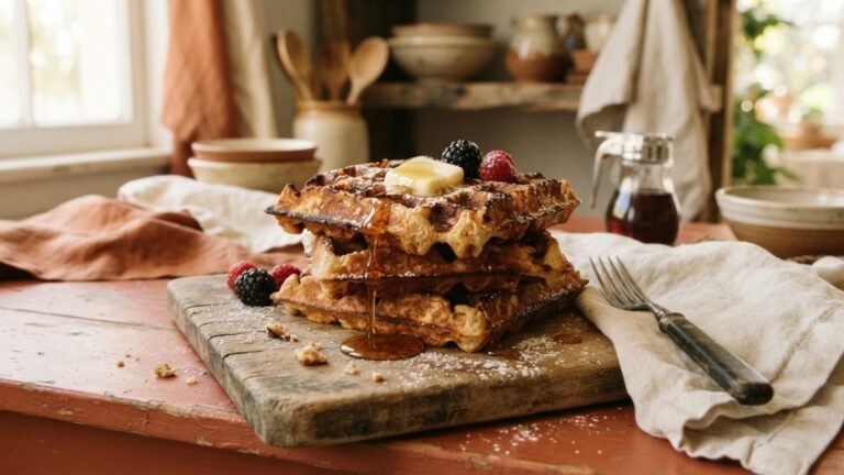 Sourdough Waffles