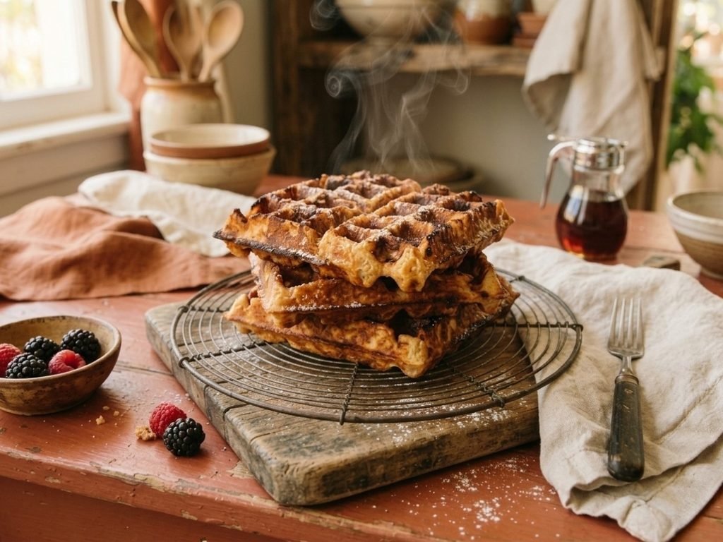 Cook the waffles (photo 2 of 2)