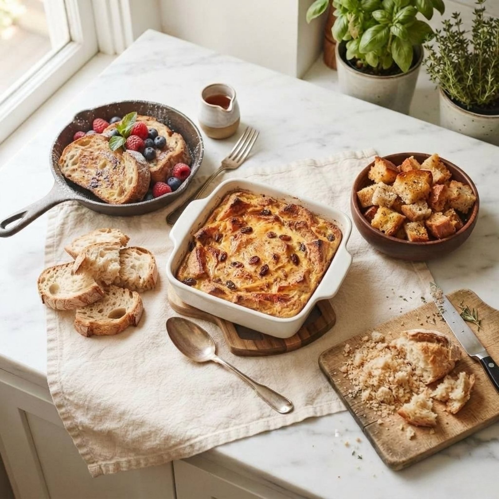 Leftover Bread Recipes